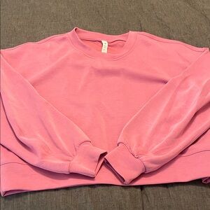 Lululemon softstreme oversized cropped pullover